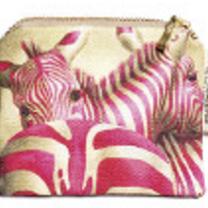 Geldbeutel - Pink Zebra